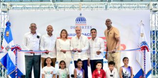 Presidente Abinader inaugura cinco pabellones en La Romana