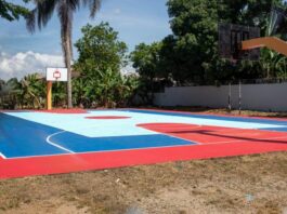 Presidente Luis Abinader inaugura techado deportivo en Cevicos