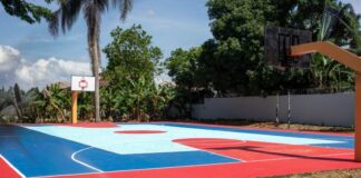 Presidente Luis Abinader inaugura techado deportivo en Cevicos