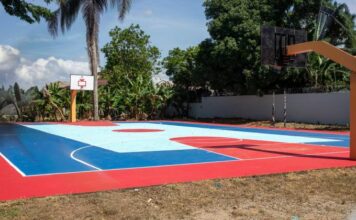 Presidente Luis Abinader inaugura techado deportivo en Cevicos