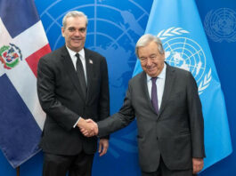 Luis Abinader trata con Guterres crisis haitiana