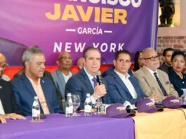 Lideres del PLD en Estado Unidos, llaman a apoyar a Francisco Javier García