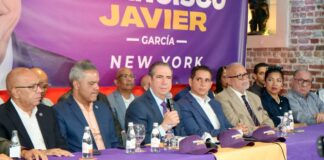 Lideres del PLD en Estado Unidos, llaman a apoyar a Francisco Javier García