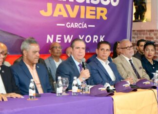 Lideres del PLD en Estado Unidos, llaman a apoyar a Francisco Javier García