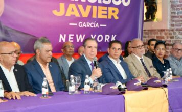 Lideres del PLD en Estado Unidos, llaman a apoyar a Francisco Javier García