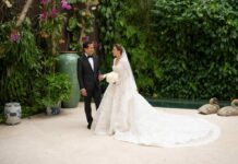 Omar Fernández y Alexia Rubio formalizan su matrimonio ante la Iglesia