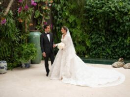 Omar Fernández y Alexia Rubio formalizan su matrimonio ante la Iglesia