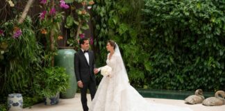 Omar Fernández y Alexia Rubio formalizan su matrimonio ante la Iglesia