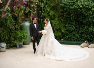 Omar Fernández y Alexia Rubio formalizan su matrimonio ante la Iglesia