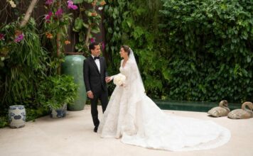 Omar Fernández y Alexia Rubio formalizan su matrimonio ante la Iglesia