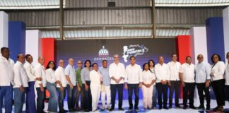 Presidente Luis Abinader y ministro Kelvin Cruz inauguran Juegos Fronterizos 2026