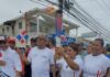 Leyendas del deporte vegano portan antorcha de Juegos Centroamericanos 2026