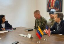 Delcy Rodríguez se reune con diplomáticos de EE. UU. para coordinar labores de rescate en Venezuela