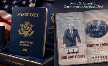 Trump presenta nuevo pasaporte de EE. UU. con su retrato