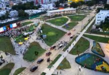 Presidente RD y Alcaldesa DN inauguran Paseo 30 de Mayo