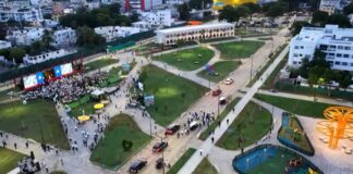 Presidente RD y Alcaldesa DN inauguran Paseo 30 de Mayo
