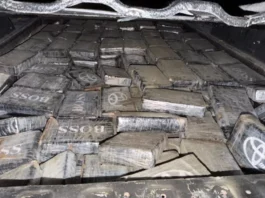 DNCD incauta 237 paquetes de presunta cocaína durante operativo en Santo Domingo