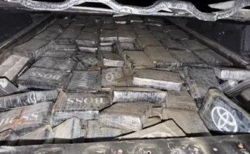 DNCD incauta 237 paquetes de presunta cocaína durante operativo en Santo Domingo