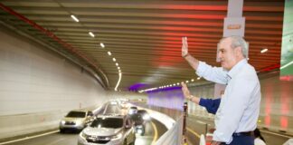 Luis Abinader inaugura el túnel de la Plaza de la Bandera