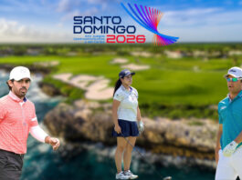Pumarol, Guerra y Fernández encabezarán a RD en el golf para los JJCC 2026