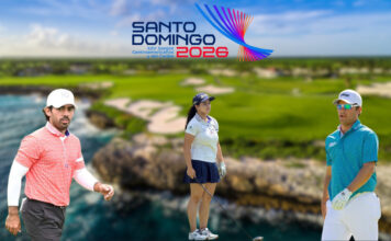 Pumarol, Guerra y Fernández encabezarán a RD en el golf para los JJCC 2026