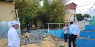 MIDEREC realiza levantamiento para acelerar construcción del techado de Liga Miramar