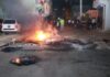 Residentes de Guajimía protestan por muerte de joven de 19 años a manos de agente policial