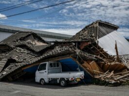 Suben a 35 los fallecidos tras el terremoto en Japón mientras sigue la búsqueda de atrapados