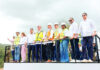 Presidente Abinader supervisa obras en el Cibao