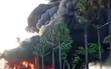 Una persona herida tras explosión de tanquero en el Malecón
