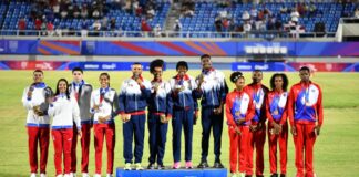 RD conquista nueve medallas en novena jornada de los JCC 2026