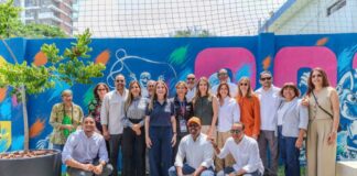 Carolina Mejia inaugura parque lineal en Villa Consuelo tras recuperar 400 metros de espacio público