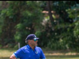 Román y Stewart comparten la cima tras primera jornada de Copa Rotativa de Golf