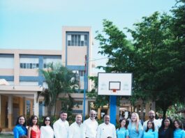 INEFI reacondiciona canchas en el liceo José Francisco Peña Gómez