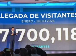 Julio impulsa al turismo dominicano a otro récord con más de 7.7 millones de visitantes
