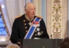 El rey Harald de Noruega muere a los 89 años y Haakon VIII le sucede en un país inmerso en luto