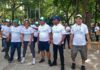 Con caminata CIPESA promueve promueve la salud física y mental