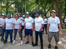 Con caminata CIPESA promueve promueve la salud física y mental