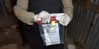 DNCD y Ministerio Público decomisa drogas en Pedro Brand y Los Alcarrizos