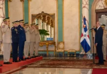 Luis Abinader juramenta nuevos mandos militares y de la Policía