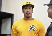 Adalberto Mondesí se integra a los entrenamientos de las Águilas