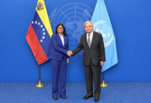 Delcy Rodríguez se reúne con autoridades del BM, FMI y BID al margen de la Asamblea de la ONU