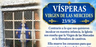 Vísperas Virgen de las Mercedes 23/9/26
