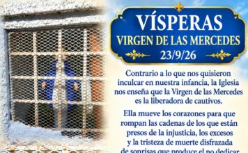 Vísperas Virgen de las Mercedes 23/9/26