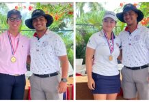 Aguasvivas y Fernández brillan en inicio del Tour Juvenil de Golf