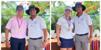 Aguasvivas y Fernández brillan en inicio del Tour Juvenil de Golf