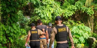 DNCD desmantela puntos de drogas y ocupa armas en La Vega