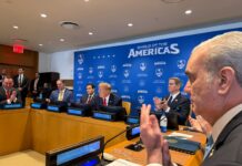 Luis Abinader participa en encuentro de la iniciativa Escudo de las Américas encabezado por Donald Trump