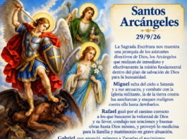 Santos Arcángeles 29/9/26