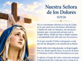 Nuestra Señora de los Dolores 15/9/26